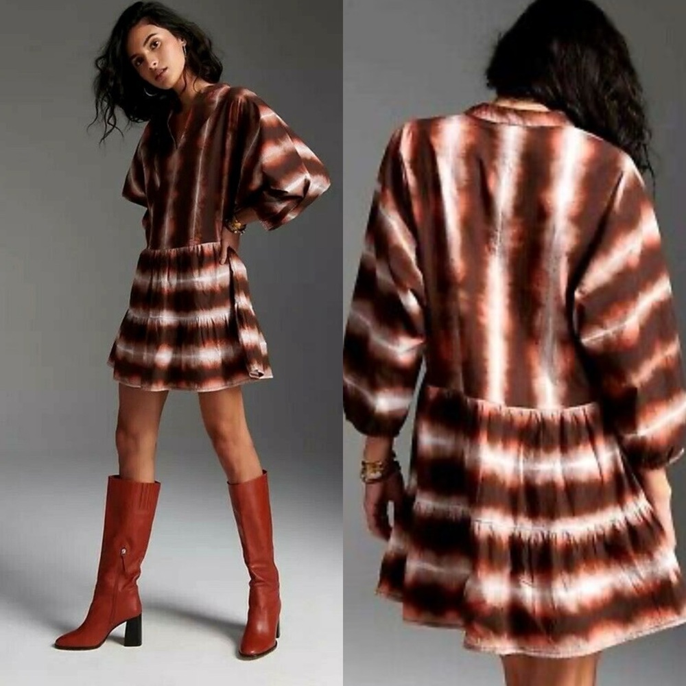 NWT Anthropologie conditions apply boho mini dress‎